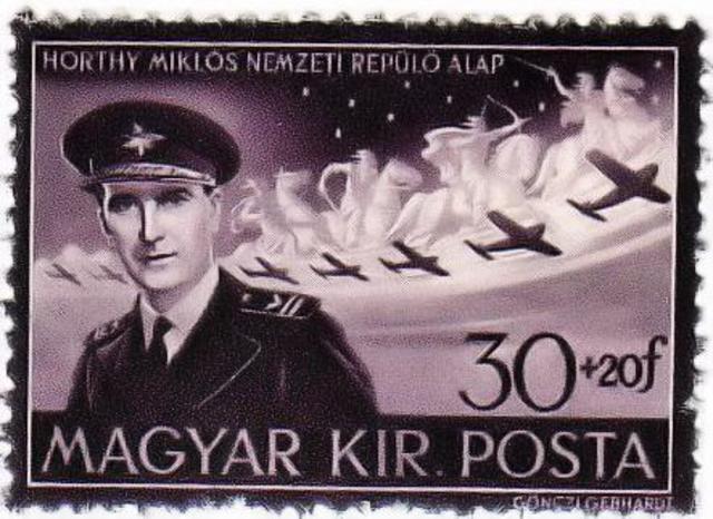 Un sello de la Segunda Guerra Mundial para honrar a Miklos Horthy