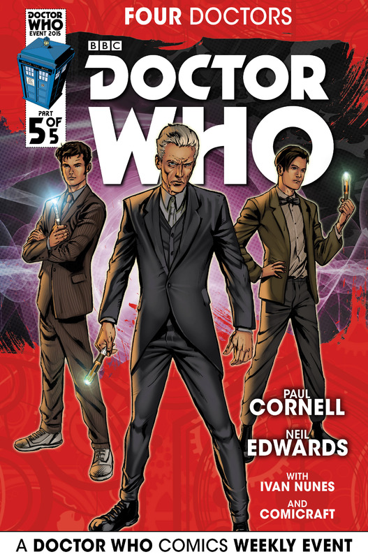 Doctor Who 2015 Event The Four Doctors #1-5 (2015) Complete