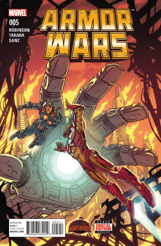 Armor Wars #1-5 (2015) Complete