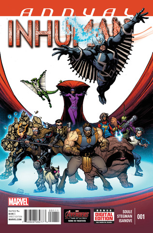 Inhuman #1-14 + Special + Annual (2014-2015) Complete