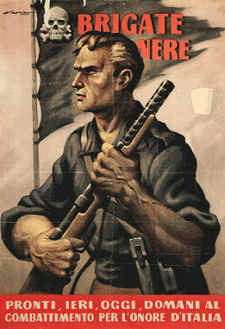 Cartel de propaganda italianos de la Segunda Guerra Mundial