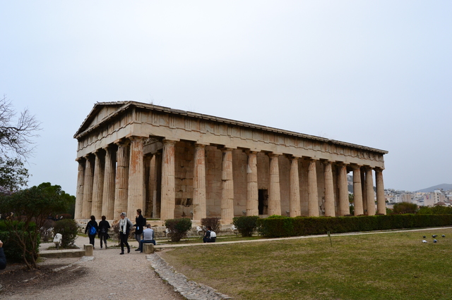 Crónica de un viaje a Grecia 2016 (En construcción) - Blogs de Grecia - 13 Marzo - Atenas (Ágora Griega y Romana, Templo Zeus, Barrio Psiri) (6)