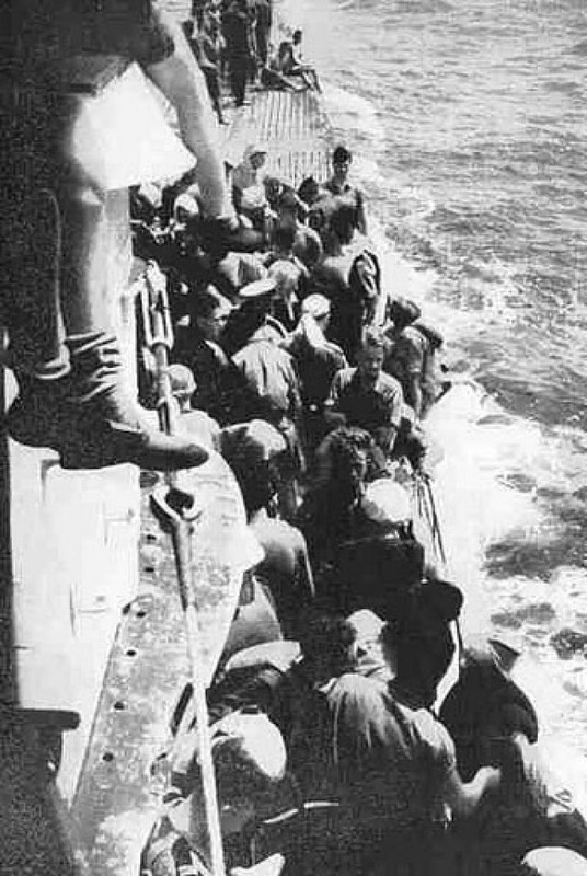 Supervivientes del SS Laconia