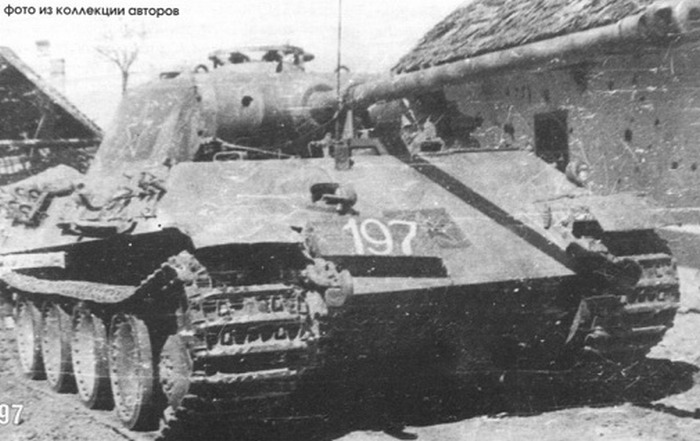 Трофейная PzKpfw V «Panther» Ausf. G 9ad983a3