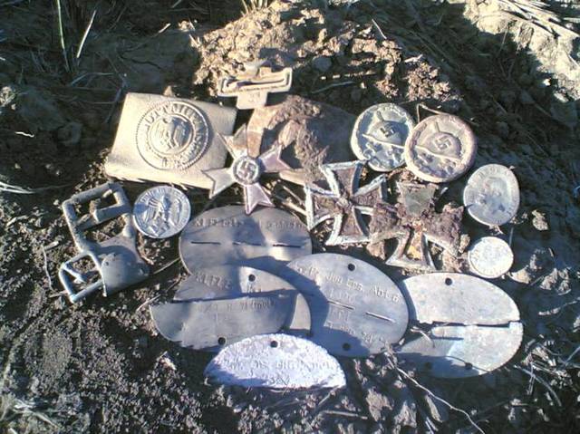 Excavaciones en busca de reliquias