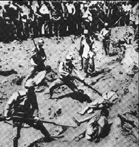 Otro momento de la masacre de Nanking