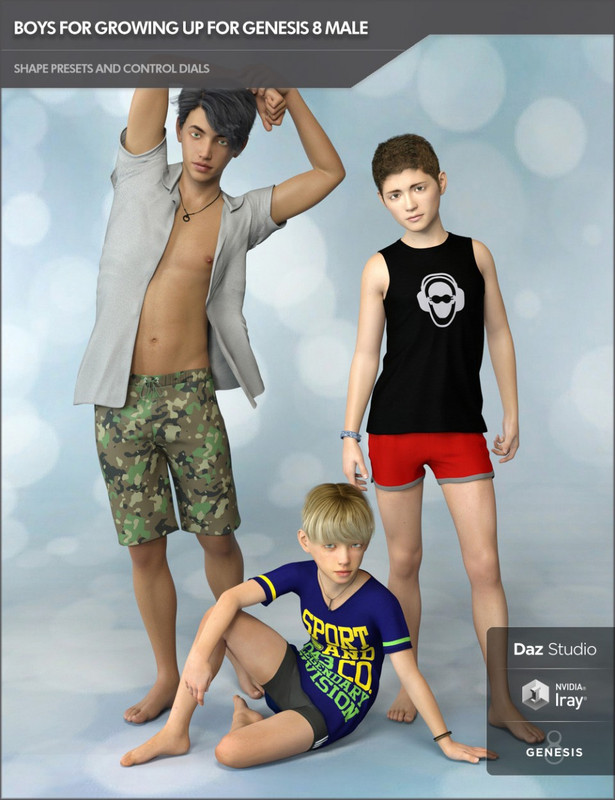 00 main boys for growing up for genesis 8 male daz3d