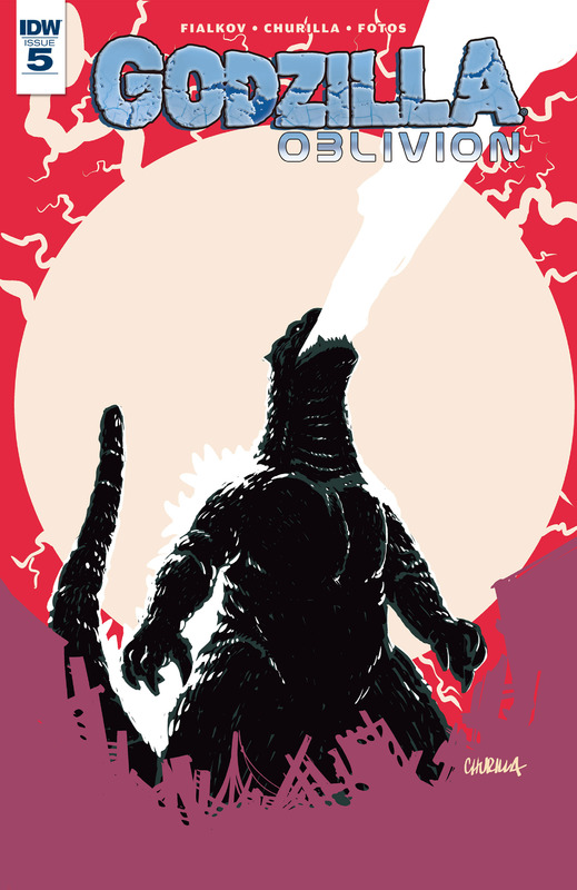 Godzilla Oblivion #1-5 (2016) Complete