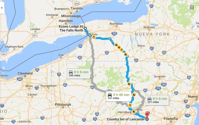 2170 km por el Este de los USA - Blogs de USA - Niágara: Cataratas y traslado a Lancaster (9)