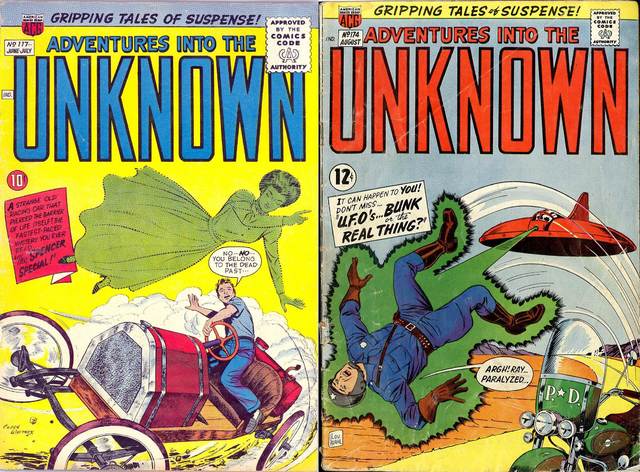 Adventures Into The Unknown # 1-174 (1948-1966)