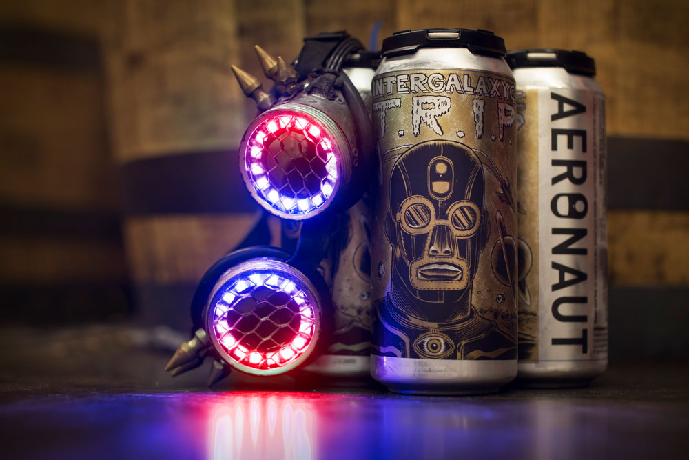 The Lights Out, Aeronaut Brewing Co., and Adam Ritchie Brand Direction