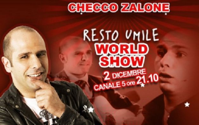 Checco Zalone - Resto Umile World Show (2011) .AVI TVRip [COMPLETA]