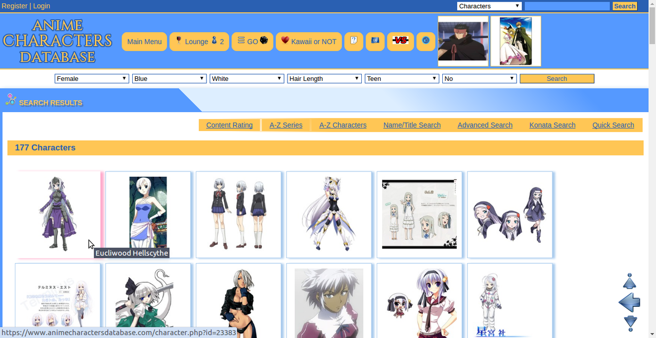 Update more than 73 anime character search super hot - in.cdgdbentre