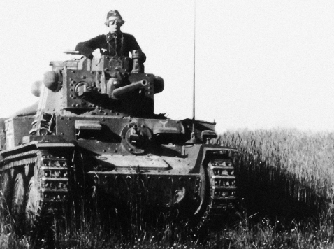 Panzer 38t del 25º Panzer Regiment cerca de Kalvarija, al comienzo de la Operación Barbarroja. Junio de 1941