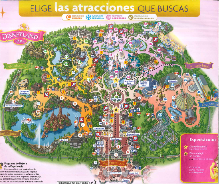 Guía Rápida para Disneyland París para principiantes - Blogs de Francia - Descripción Atracciones DisneyLand (1)