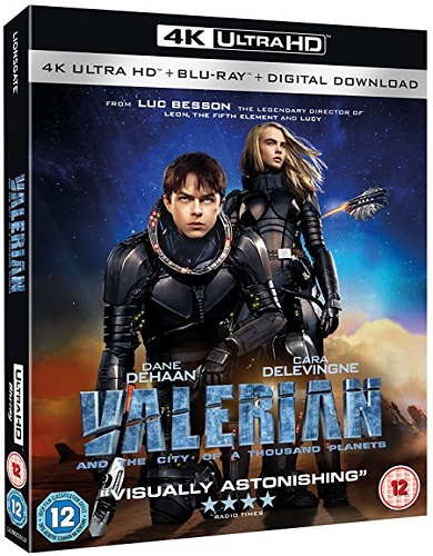 Valerian e la Città dei mille pianeti (2017) BDRA  Blu-ray 2160p UHD HDR10 HEVC iTA DTS  HD Dolby TrueHD  7.1 DDN