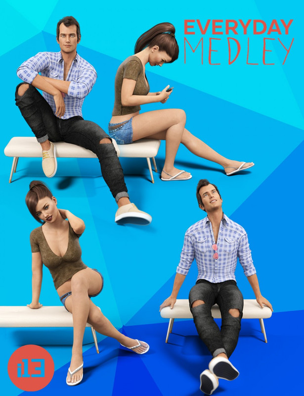 00 main i13 everyday medley poses and furniture