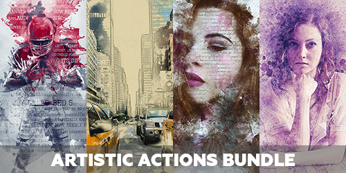 3D Parallax Animated Photoshop Actions - 50