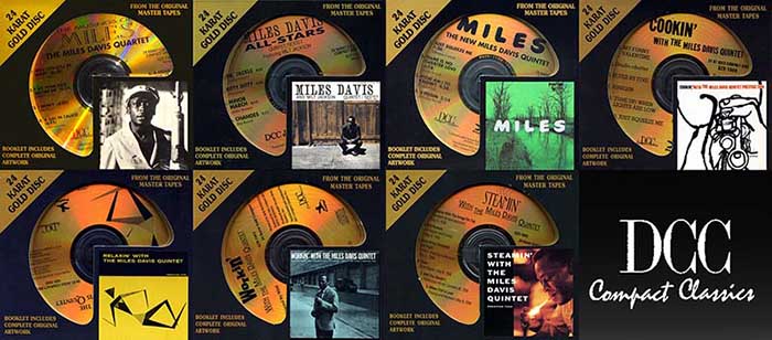 Miles Davis - 7 Albums (1955-1961) {DCC Compact Classics, 24-Karat Gold Disc Remastered}