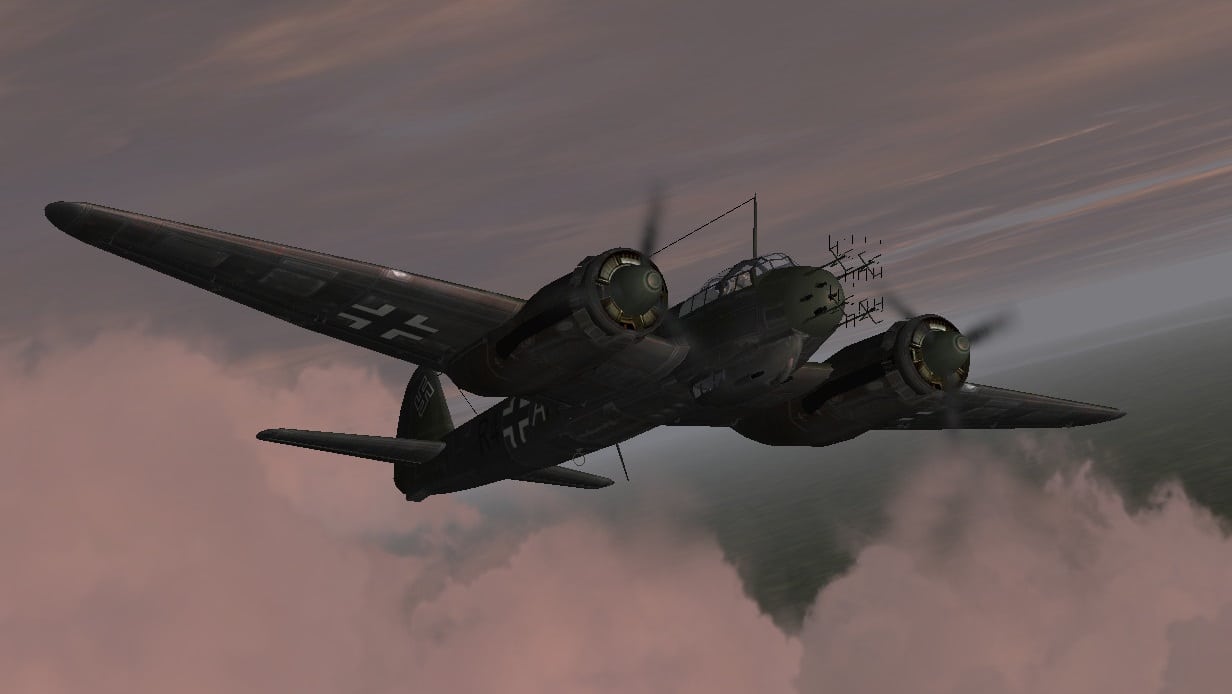 Junkers Ju-88C6 NJ with Lichtenstein Fug202