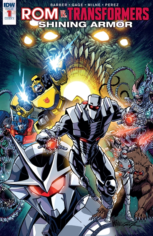 ROM vs Transformers - Shining Armor #1-5 (2017) Complete